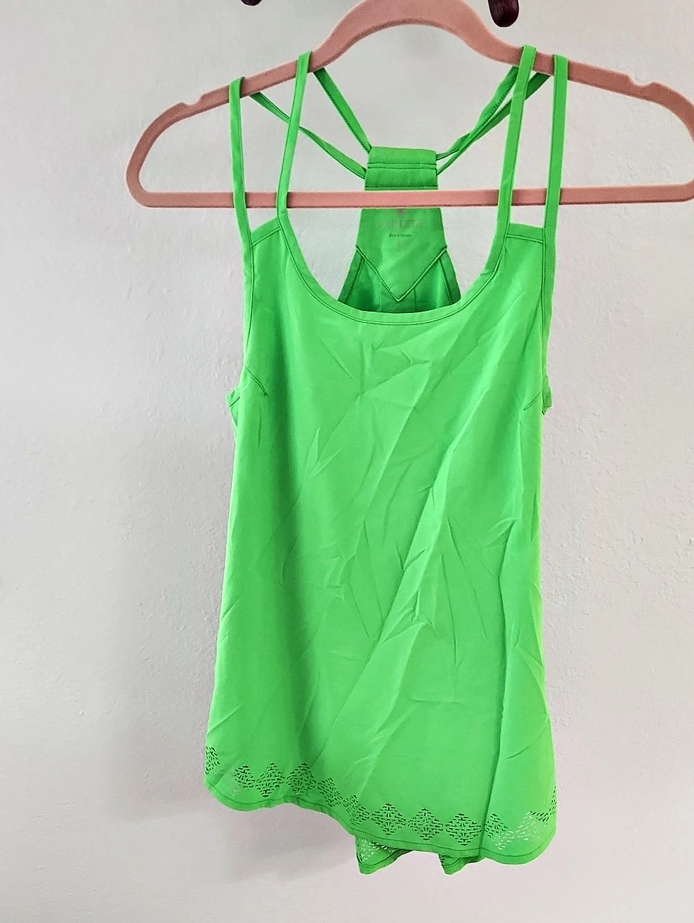 Athleta Green Racerback Tank Size Small